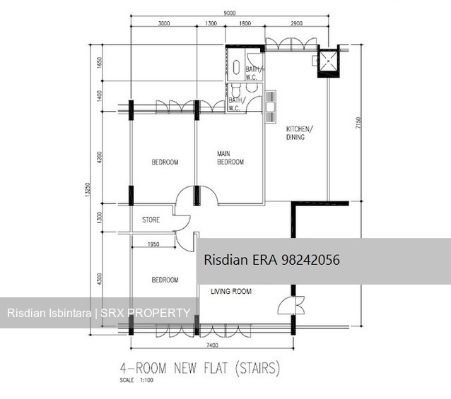 Blk 508 Bedok North Avenue 3 (Bedok), HDB 4 Rooms #198834552
